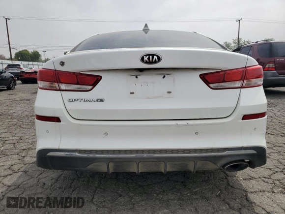 2019 Kia Optima S with VIN 5XXGT4L34KG359520, listed as a Copart auction lot 54903165 with 95,945 mi miles and Salvage Title. Bid and sale history available at carsss.com. Image 6.