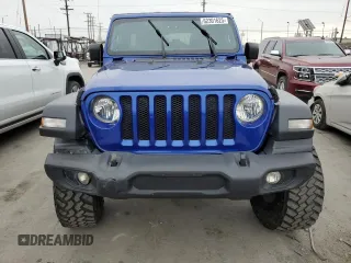 2020 Jeep Wrangler Unlimited Sport S with VIN 1C4HJXDN3LW181949, listed as a Copart auction lot 62301625 with 50,091 mi miles and Salvage title. Bid and sale history available at DreamBid. Image 5.