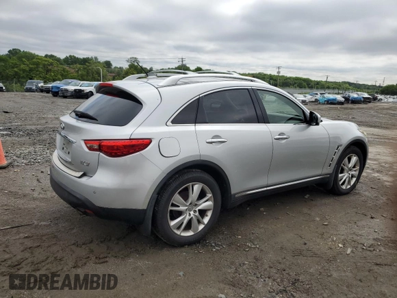 2013 Infiniti FX with VIN JN8CS1MW1DM174609, listed as a Copart auction lot 58953865 with 130,022 mi miles and Clean title. Bid and sale history available at DreamBid. Image 3.