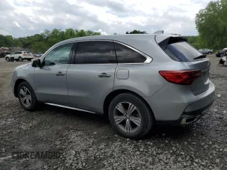 2019 Acura MDX with VIN 5J8YD4H33KL037219, listed as a Copart auction lot 58569505 with 28,215 mi miles and Salvage title. Bid and sale history available at DreamBid. Image 2.
