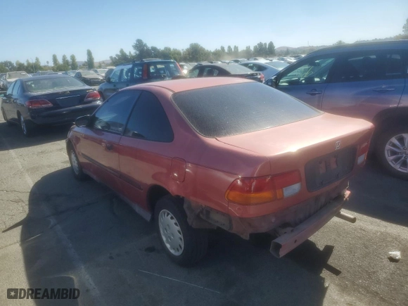 1996 Honda Civic DX with VIN 1HGEJ6225TL048330, listed as a Copart auction lot 69055394 with 184,813 mi miles and Salvage Title. Bid and sale history available at carsss.com. Image 2.