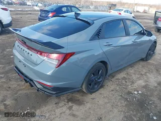 2023 Hyundai Elantra Preferred with VIN KMHLM4AG2PU409832, listed as a IAAI auction lot 41412944 with 27,172 mi miles. Bid and sale history available at carsss.com. Image 4.