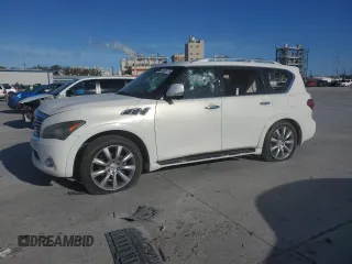 2013 Infiniti QX56 с VIN JN8AZ2NF1D9550803, выставлен на аукционе Copart как лот 45905775 с пробегом Не указан миль и Списание • Salvage title. История ставок и продаж доступна на DreamBid. Изображение 1.