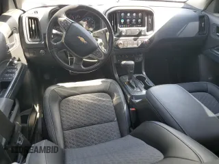 2021 Chevrolet Colorado 2WD Z71 with VIN 1GCGSDEN7M1201219, listed as a Copart auction lot 61310215 with 184,819 mi miles and Salvage title. Bid and sale history available at DreamBid. Image 8.