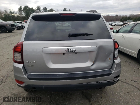 2015 Jeep Compass Sport with VIN 1C4NJDBBXFD423453, listed as a Copart auction lot 35896183 with 140,221 mi miles. Bid and sale history available at carsss.com. Image 6.