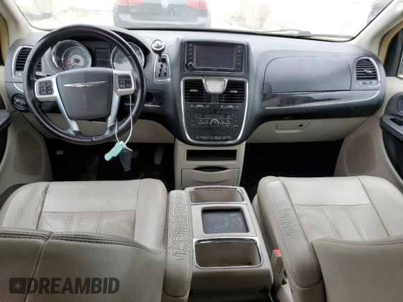 2012 Chrysler Town & Country Touring with VIN 2C4RC1BG1CR401176, listed as a Copart auction lot 55274715 with 215,864 mi miles and Salvage Title. Bid and sale history available at DreamBid. Image 8.