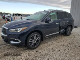 2019 Infiniti QX60 Luxe with VIN 5N1DL0MM5KC527650, listed as a Copart auction lot 83021094 with 72,392 mi miles and Salvage title. Bid and sale history available at DreamBid. Image 1.