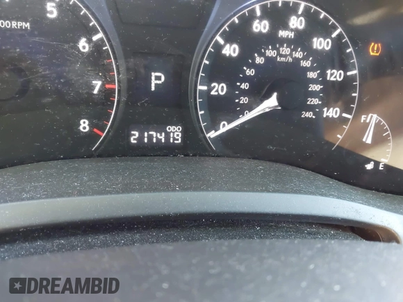 2010 Lexus RX 350 with VIN 2T2BK1BA5AC025283, listed as a IAAI auction lot 41988850 with 217,419 mi miles. Bid and sale history available at carsss.com. Image 7.