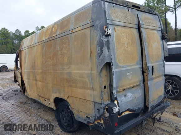 2023 Ram ProMaster Cargo with VIN 3C6MRVJG1PE556679, listed as a IAAI auction lot 41298439 with Not Provided miles and . Bid and sale history available at DreamBid. Image 3.