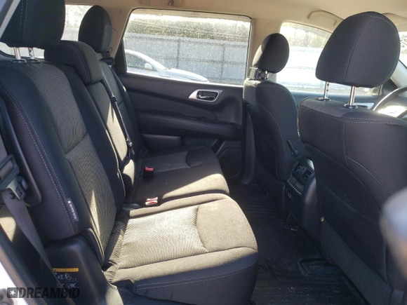 2019 Nissan Pathfinder S with VIN 5N1DR2MM8KC652328, listed as a Copart auction lot 47823275 with 58501 miles and Salvage Title. Bid and sale history available at carsss.com. Image 11.