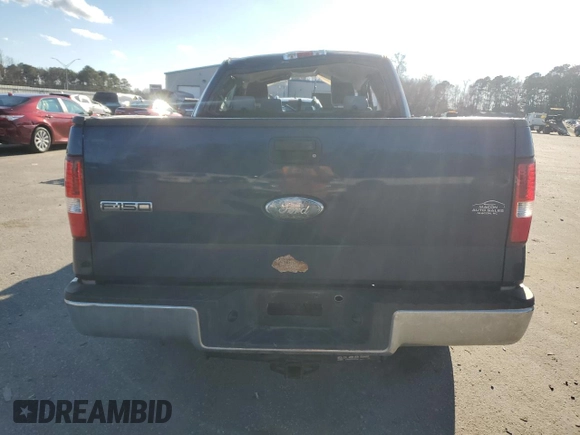 2007 Ford F-150 XLT with VIN 1FTPX14V87KC18725, listed as a Copart auction lot 86946664 with 238,544 mi miles and Salvage title. Bid and sale history available at DreamBid. Image 6.