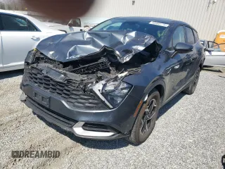 2023 Kia Sportage LX with VIN KNDPU3AF4P7078113, listed as a Copart auction lot 48960775 with 52,801 mi miles and Salvage Title. Bid and sale history available at carsss.com. Image 1.