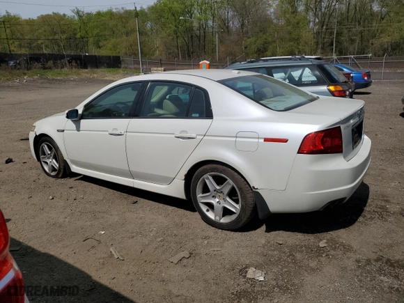 2004 Acura TL with VIN 19UUA66254A036908, listed as a Copart auction lot 53621625 with 224,661 mi miles and Salvage Title. Bid and sale history available at carsss.com. Image 2.