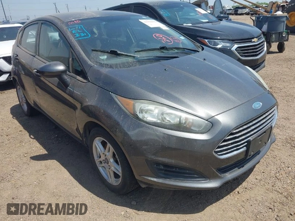 2018 Ford Fiesta SE with VIN 3FADP4EJ1JM115197, listed as a IAAI auction lot 41918656 with 43,488 mi miles. Bid and sale history available at carsss.com. Image 1.