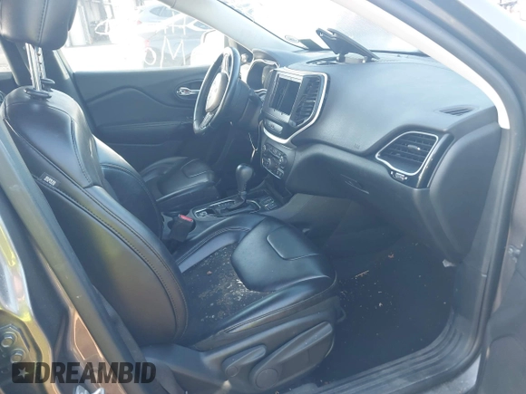 2019 Jeep Cherokee Latitude Plus with VIN 1C4PJLLN9KD303312, listed as a IAAI auction lot 42224128 with 67,139 mi miles and . Bid and sale history available at DreamBid. Image 5.