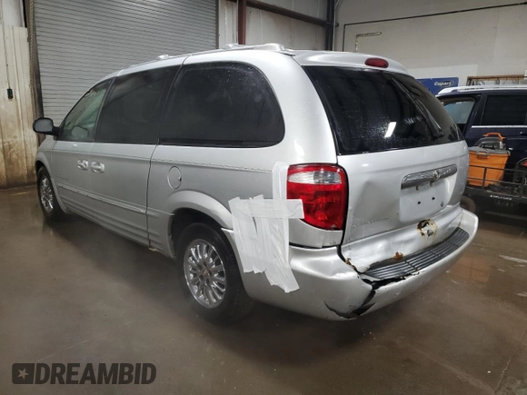 2001 Chrysler Town & Country Limited with VIN 2C8GP64L81R152213, listed as a Copart auction lot 43146245 with 216,178 mi miles and Salvage Title. Bid and sale history available at carsss.com. Image 2.