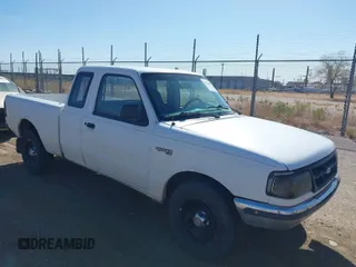 1995 Ford Ranger XL with VIN 1FTCR14A3SPA12083, listed as a IAAI auction lot 41814007 with 204,378 mi miles. Bid and sale history available at carsss.com. Image 1.