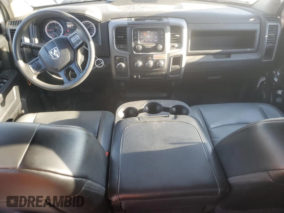 2021 Ram 1500 Tradesman with VIN 1C6RR6FG3MS563615, listed as a Copart auction lot 47179585 with 57,348 mi miles and Salvage title. Bid and sale history available at DreamBid. Image 8.
