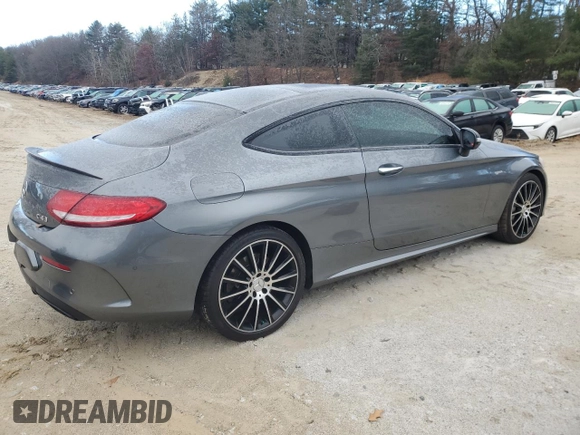 2017 Mercedes-Benz C 43 AMG with VIN WDDWJ6EB4HF556511, listed as a Copart auction lot 82282534 with 145,225 mi miles and Salvage Title. Bid and sale history available at carsss.com. Image 3.