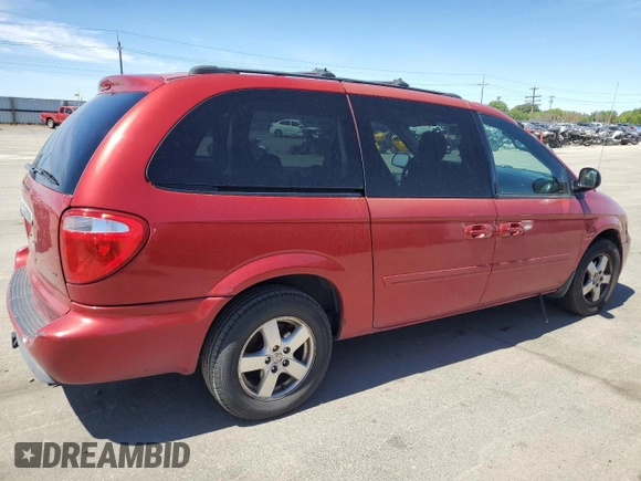 2005 Dodge Caravan SXT with VIN 2D4GP44L05R218848, listed as a Copart auction lot 61288954 with 201,265 mi miles and Salvage Title. Bid and sale history available at carsss.com. Image 3.