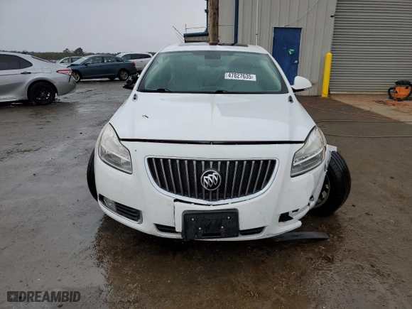 2012 Buick Regal Premium 1 with VIN 2G4GS5EKXC9151188, listed as a Copart auction lot 47827635 with 134,145 mi miles and Salvage Title. Bid and sale history available at carsss.com. Image 5.