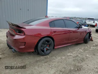 2019 Dodge Charger SRT Hellcat with VIN 2C3CDXL94KH662820, listed as a Copart auction lot 44801625 with 55,169 mi miles and Non Repairable. Bid and sale history available at DreamBid. Image 3.