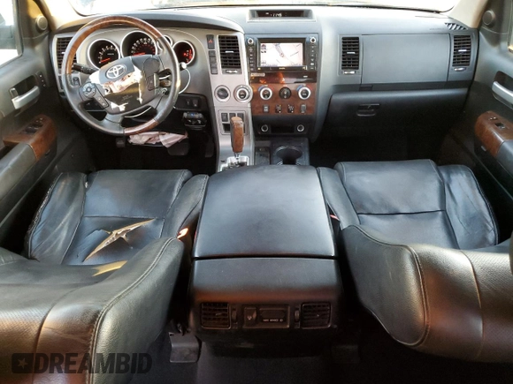 2012 Toyota Tundra 4WD Truck LTD with VIN 5TFHY5F1XCX242301, listed as a Copart auction lot 46857715 with 277,716 mi miles and Salvage Title. Bid and sale history available at carsss.com. Image 8.