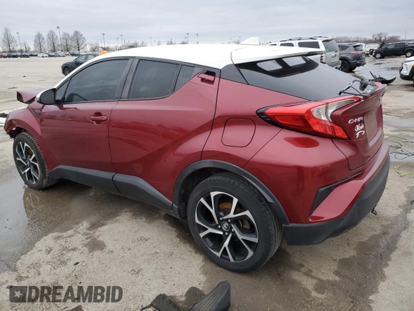 2018 Toyota C-HR XLE with VIN NMTKHMBX0JR023505, listed as a Copart auction lot 47661695 with 138,178 mi miles and Salvage Title. Bid and sale history available at carsss.com. Image 2.