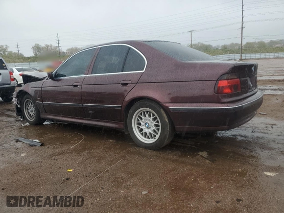 2000 BMW 5 Series 528i z VIN WBADM6341YGU26450, wystawiony jako Copart lot #55831915 z przebiegiem 136 499 mil mil oraz Szkoda całkowita • Salvage title. Historia ofert i sprzedaży dostępna na DreamBid. Obrazek 2.