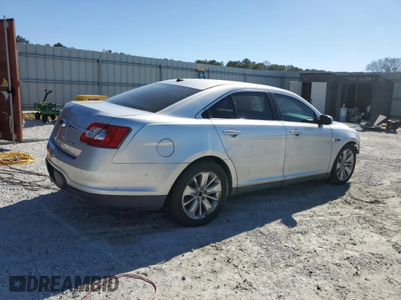 2010 Ford Taurus Limited with VIN 1FAHP2FW7AG156847, listed as a Copart auction lot 46404775 with 183,844 mi miles and Salvage Title. Bid and sale history available at carsss.com. Image 3.