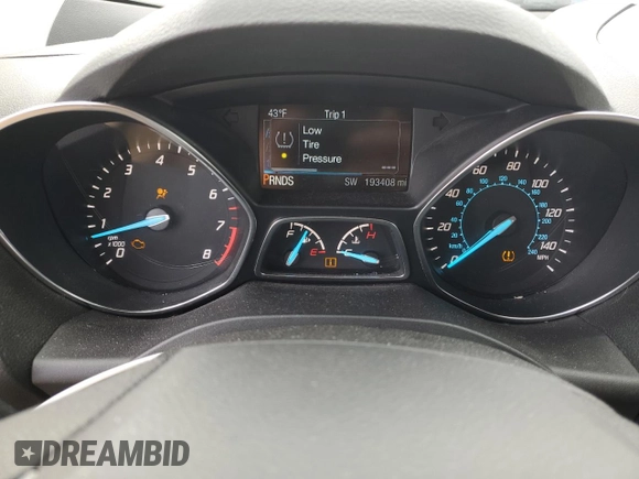 2015 Ford Escape SE with VIN 1FMCU9GX8FUA34337, listed as a Copart auction lot 50058065 with 193,408 mi miles and Clean Title. Bid and sale history available at DreamBid. Image 9.
