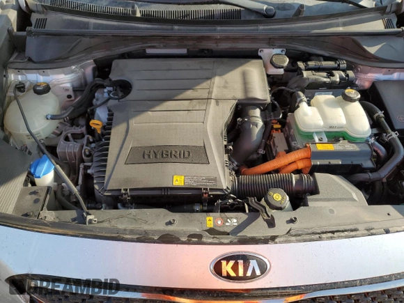 2017 Kia Niro Touring with VIN KNDCE3LCXH5066284, listed as a Copart auction lot 56571654 with 81,702 mi miles and Salvage Title. Bid and sale history available at carsss.com. Image 12.