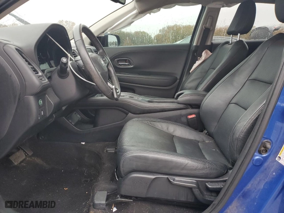 2021 Honda HR-V EX-L with VIN 3CZRU5H77MM701836, listed as a Copart auction lot 83841894 with 77,801 mi miles and Salvage Title. Bid and sale history available at carsss.com. Image 7.