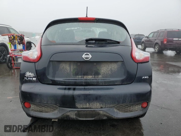 2016 Nissan Juke S with VIN JN8AF5MV0GT654855, listed as a Copart auction lot 47583385 with 113,628 mi miles and Salvage Title. Bid and sale history available at carsss.com. Image 6.