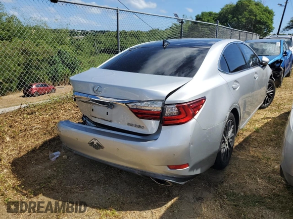 2017 Lexus ES with VIN JTHBK1GG6H2258811, listed as a Copart auction lot 77749734 with 0 mi miles and Salvage Title. Bid and sale history available at carsss.com. Image 3.
