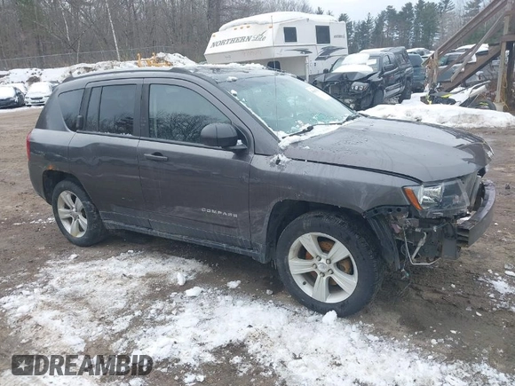 2017 Jeep Compass 75th Anniversary Edition with VIN 1C4NJDBBXHD154468, listed as a IAAI auction lot 41690768 with 109,188 mi miles. Bid and sale history available at carsss.com. Image 1.