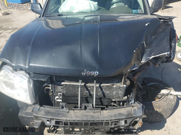 2007 Jeep Grand Cherokee Limited with VIN 1J8HR58P57C614549, listed as a Copart auction lot 48476745 with 0 mi miles and Salvage Title. Bid and sale history available at carsss.com. Image 12.