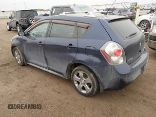2009 Pontiac Vibe with VIN 5Y2SM67009Z421568, listed as a IAAI auction lot 41712320 with 88,471 mi miles. Bid and sale history available at carsss.com. Image 3.