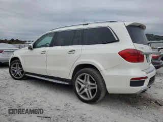2015 Mercedes-Benz GL-Class GL 550 with VIN 4JGDF7DE9FA467835, listed as a Copart auction lot 74236834 with 0 mi miles and Salvage Title. Bid and sale history available at carsss.com. Image 2.