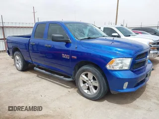 2018 Ram 1500 Tradesman z VIN 1C6RR6FT0JS299262, wystawiony jako IAAI lot #42217097 z przebiegiem 92 220 mil mil oraz . Historia ofert i sprzedaży dostępna na DreamBid. Obrazek 1.