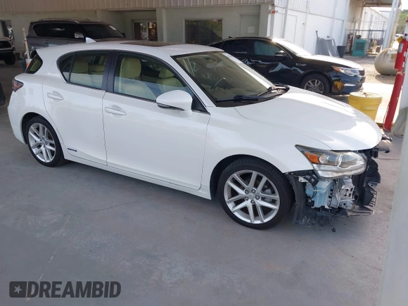 2014 Lexus CT 200h with VIN JTHKD5BH9E2177573, listed as a IAAI auction lot 42676648 with 212,165 mi miles and . Bid and sale history available at DreamBid. Image 1.