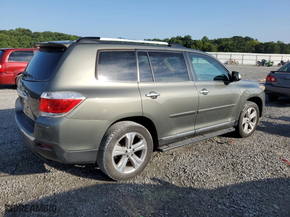 2012 Toyota Highlander Limited with VIN 5TDYK3EH8CS082879, listed as a Copart auction lot 65188214 with 0 mi miles and Non Repairable. Bid and sale history available at carsss.com. Image 3.