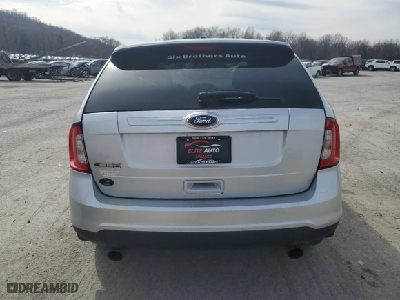 2014 Ford Edge SE with VIN 2FMDK3GC6EBA29341, listed as a Copart auction lot 49864945 with 173,813 mi miles and Salvage Title. Bid and sale history available at carsss.com. Image 6.