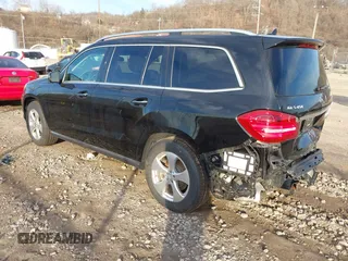 2017 Mercedes-Benz GLS 450 with VIN 4JGDF6EE6HA846688, listed as a IAAI auction lot 41824755 with 98,697 mi miles and . Bid and sale history available at DreamBid. Image 3.