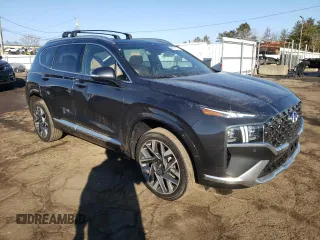2023 Hyundai Santa Fe Calligraphy with VIN 5NMS5DAL6PH619450, listed as a Copart auction lot 46911575 with 15,164 mi miles and Salvage Title. Bid and sale history available at carsss.com. Image 4.