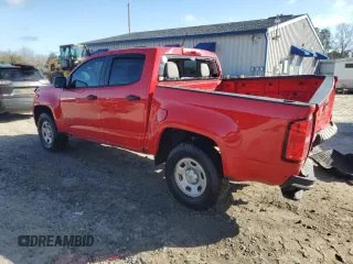 2020 Chevrolet Colorado 2WD Work Truck with VIN 1GCGSBEA4L1134708, listed as a Copart auction lot 43952085 with 139,233 mi miles and Non repairable. Bid and sale history available at DreamBid. Image 2.