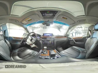 2018 Lexus LX 570 with VIN JTJHY7AX6J4261835, listed as a Copart auction lot 55998945 with 99,673 mi miles and Salvage title. Bid and sale history available at DreamBid. Image 15.