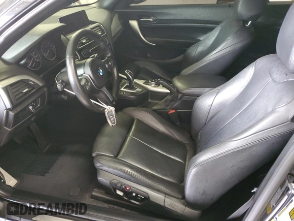 2015 BMW 2 Series M235i with VIN WBA1M1C55FV393797, listed as a Copart auction lot 44534245 with 93,136 mi miles and Salvage title. Bid and sale history available at DreamBid. Image 7.