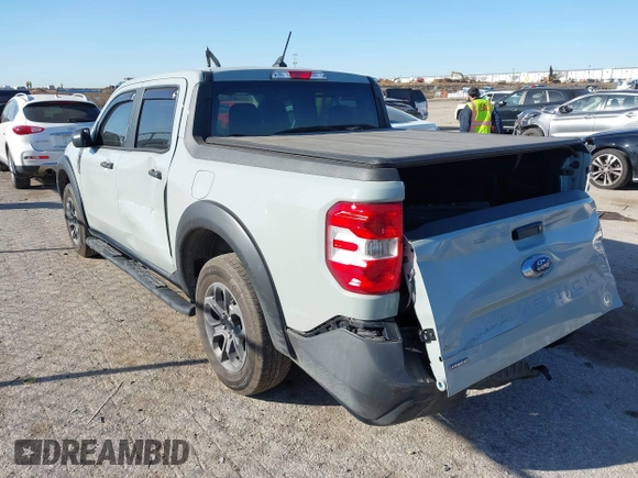 2023 Ford Maverick XL with VIN 3FTTW8E30PRA32227, listed as a IAAI auction lot 41761191 with 23,761 mi miles and . Bid and sale history available at DreamBid. Image 3.