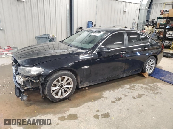 2015 BMW 5 Series 528i xDrive with VIN WBA5A7C53FG143976, listed as a Copart auction lot 48244175 with Not Provided miles and Clean Title. Bid and sale history available at carsss.com. Image 1.